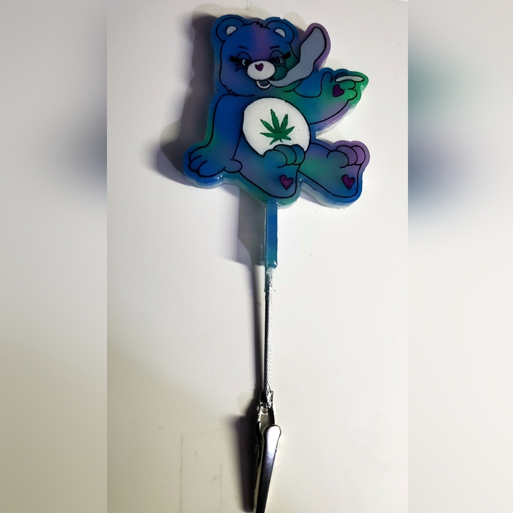 Handmade Care Bear Roach Clip( bracelet closer)